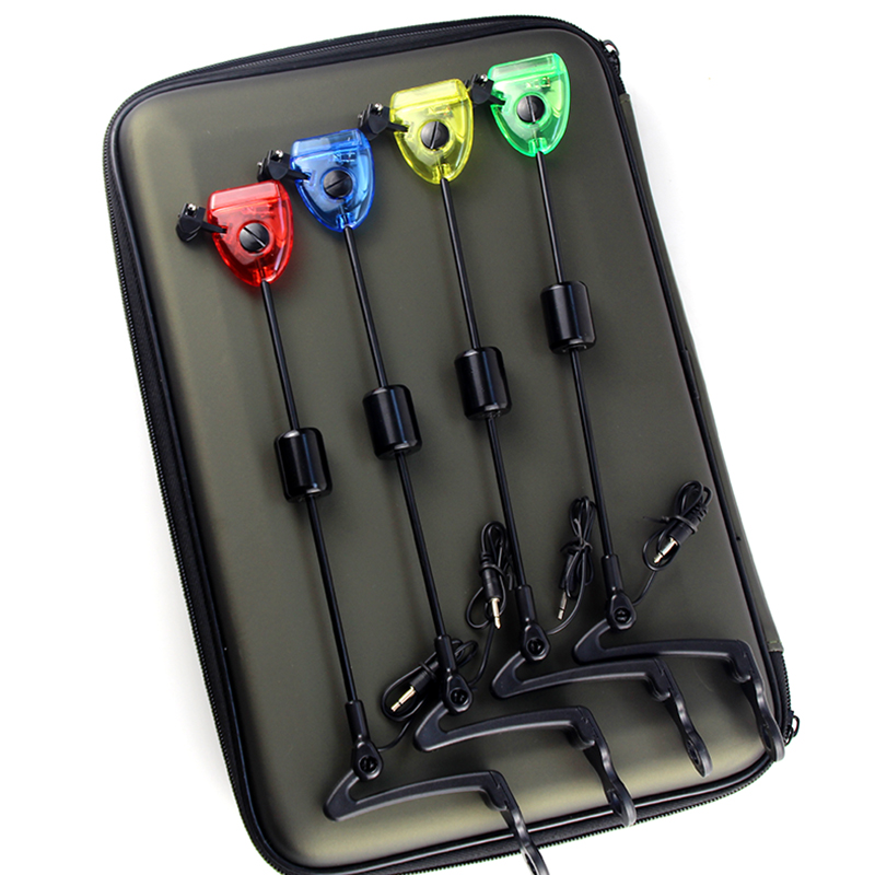 Bite Alarm - Fishing Swingers Set LED-beleuchteter Angelbissanzeiger Angelgerät