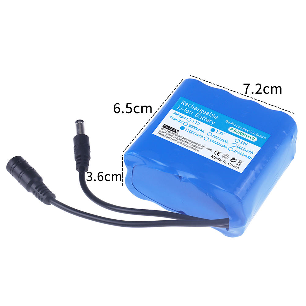 2S4P 18650 Lithium-Batterie 7, – Fish Finder Battery Bewertung und Preis