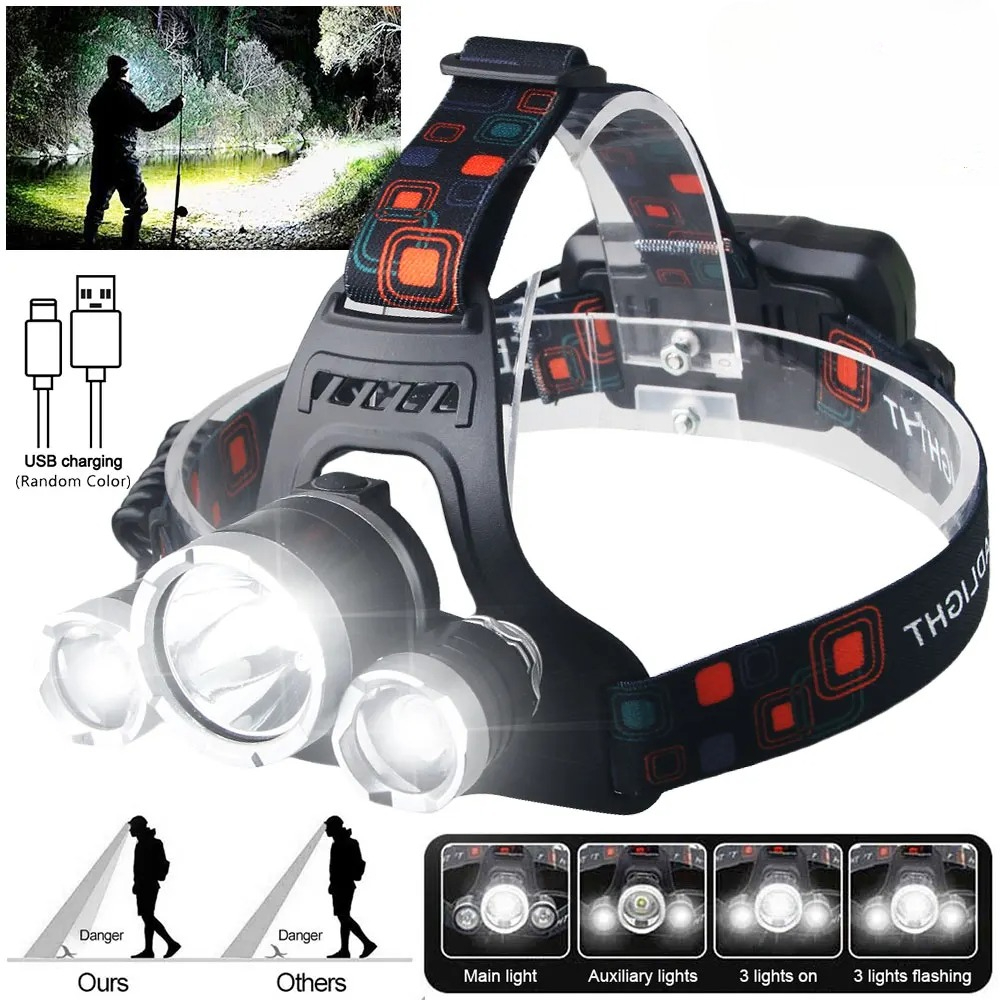 Hochleistungs-LED-Stirnlampe 1 – Fish Finder Battery Bewertung und Preis